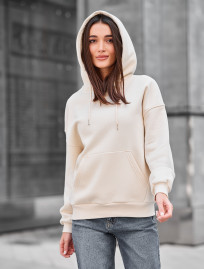 Bluza Staff lav milk oversize fleece