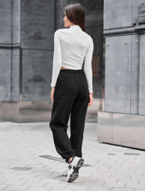 Spodnie dresowe Staff li black fleece