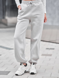 Spodnie Staff li light gray fleece
