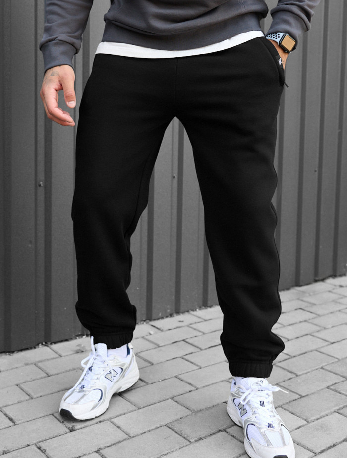 Spodnie dresowe Staff dexo black fleece