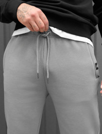 Spodnie dresowe Staff dexo gray fleece