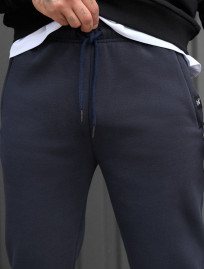 Spodnie dresowe Staff dexo navy fleece