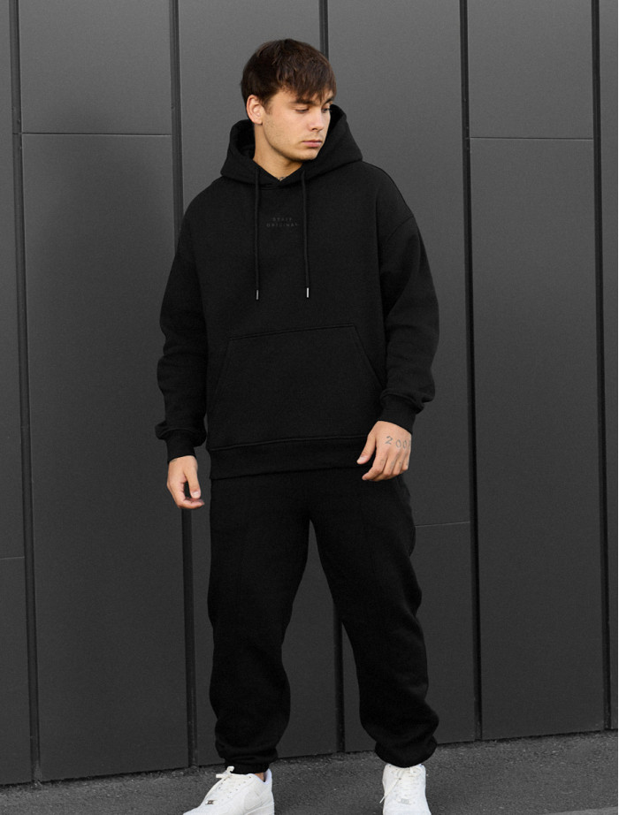 Dres Staff ace black oversize fleece