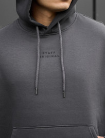 Dres Staff ace dark gray oversize fleece