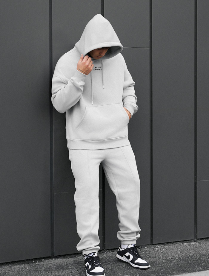 Dres Staff ace light gray oversize fleece