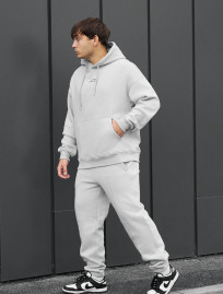 Dres Staff ace light gray oversize fleece