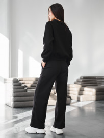 Dres Staff vel black oversize fleece