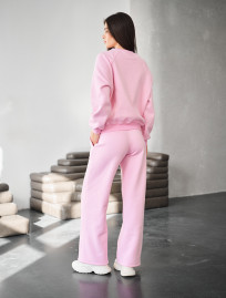 Dres damski Staff vel pink oversize fleece