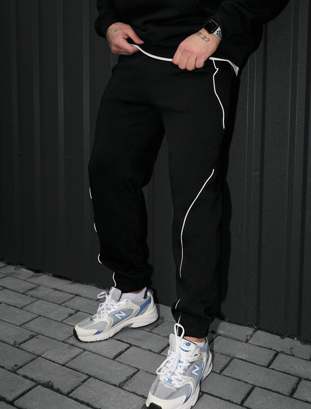 Spodnie dresowe Staff ers black fleece