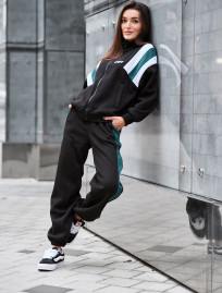 Dres damski Staff rac black logo oversize fleece