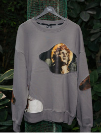 Bluza Staff art oversize fleece