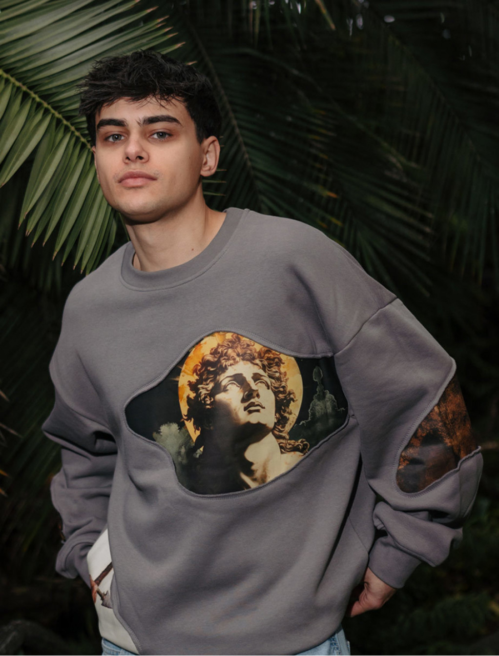 Bluza Staff art oversize fleece