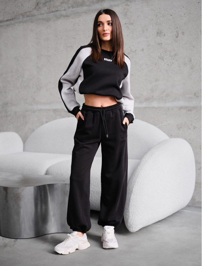Spodnie dresowe Staff mol black