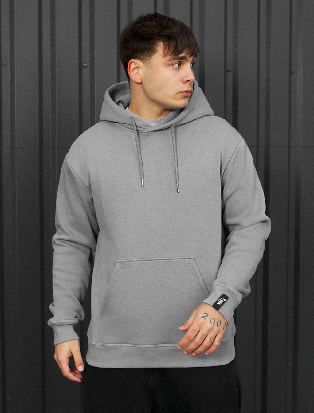 Bluzy Staff gray basic fleece