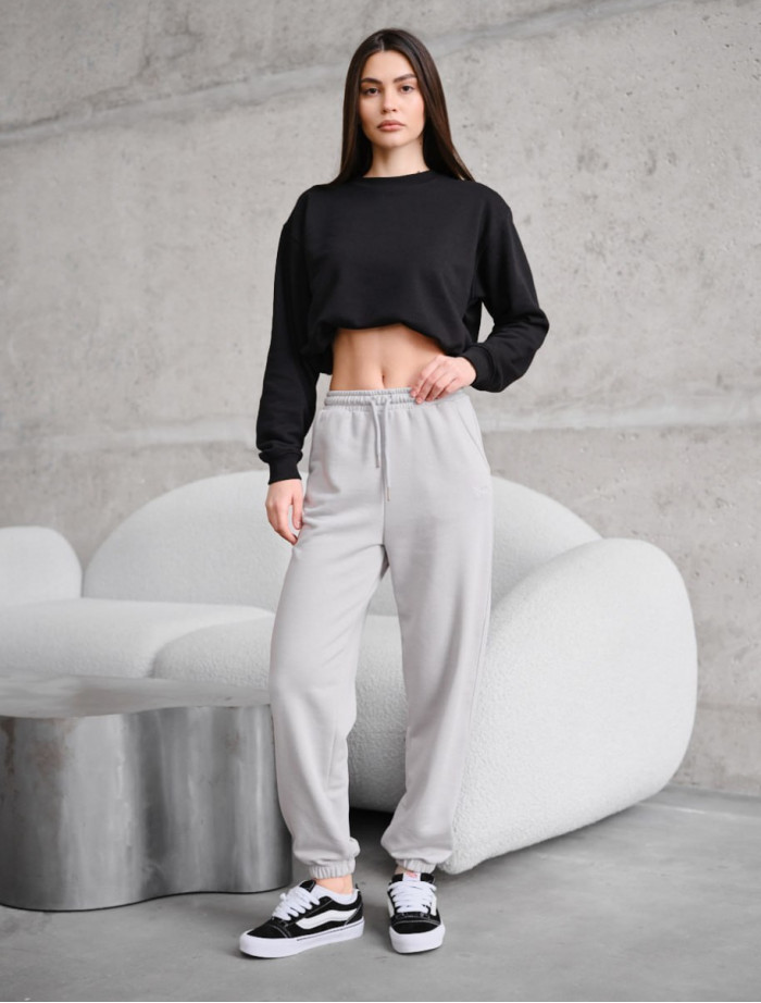 Spodnie dresowe Staff mol light gray