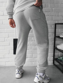 Spodnie dresowe Staff dexo gray melange