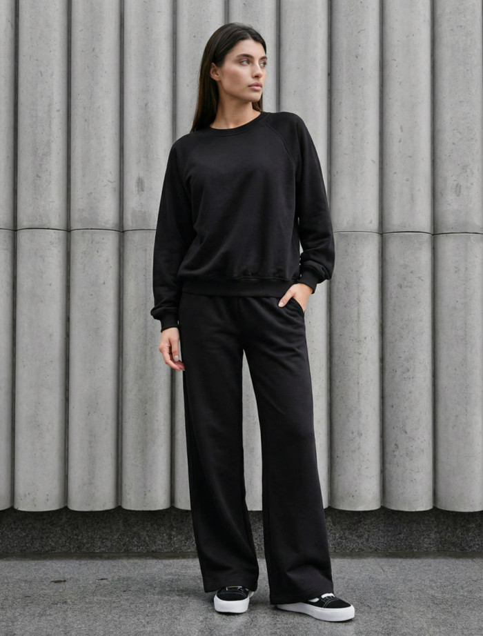 Damski dres Staff vel black oversize
