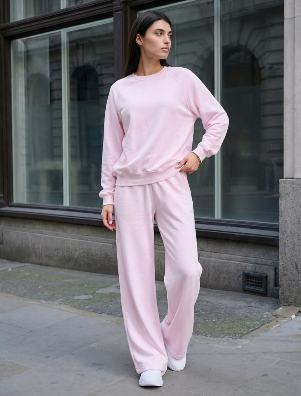Dres damski Staff vel pink oversize