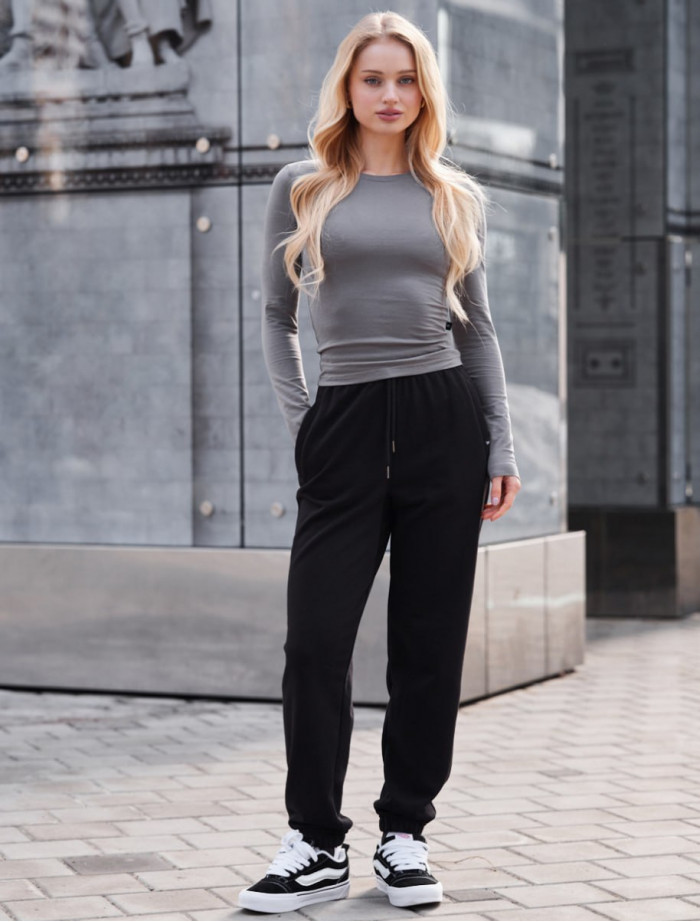 Spodnie dresowe Staff rib black