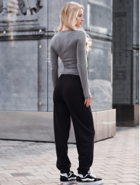 Spodnie dresowe Staff rib black