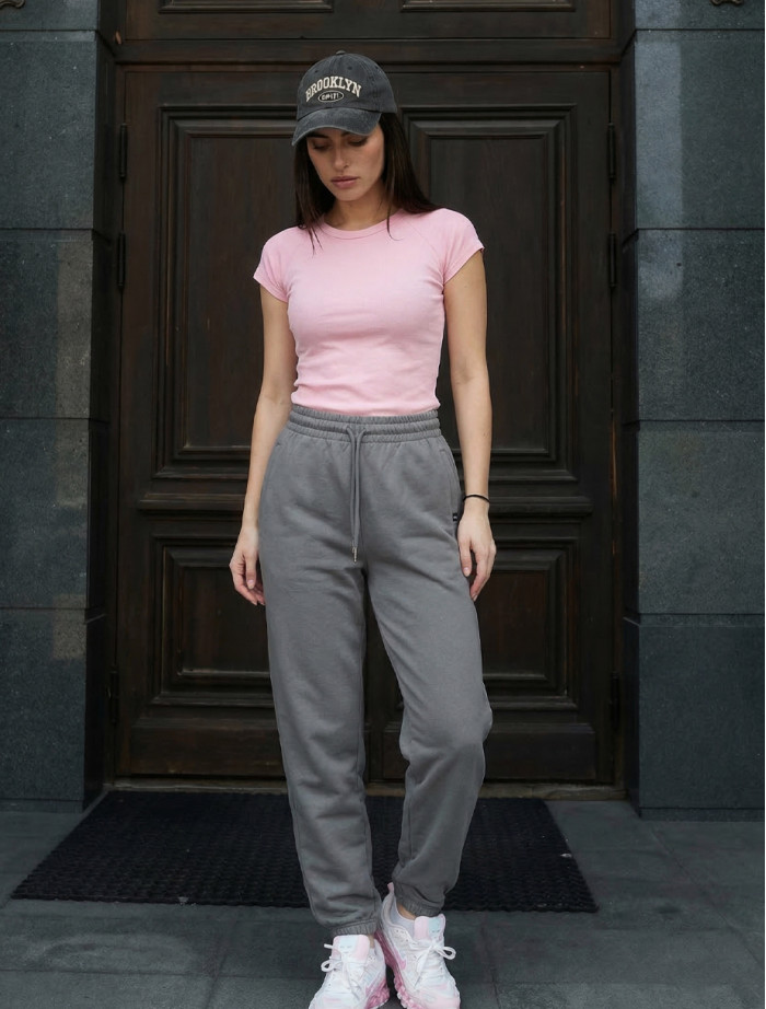 Spodnie Staff rib gray