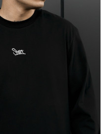 Longsleeve Staff black logo