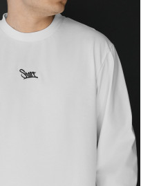Longsleeve Staff white logo