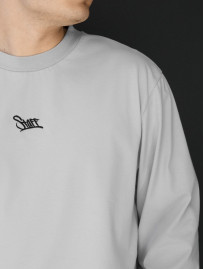 Longsleeve Staff light gray logo