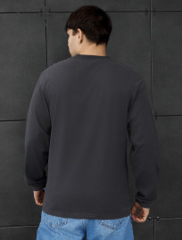 Longsleeve Staff dark gray logo