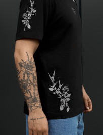 Koszulka Staff logo & flowers