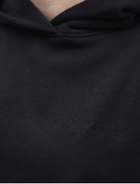 Dres Staff logo black oversize fleece