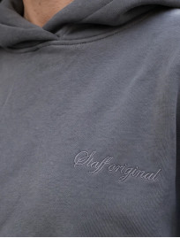 Dres Staff logo gray oversize fleece