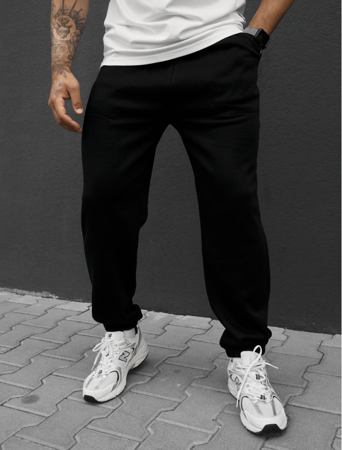 Spodnie dresowe Staff al black fleece