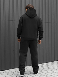 Dres Staff ik black oversize fleece