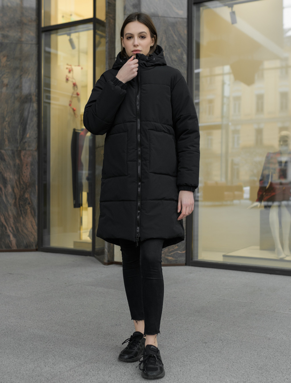 Damska kurtka zimowa Staff jo black