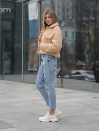 Damskie futro Staff rio beige