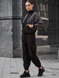 Damski dres Staff retro black & gray oversize