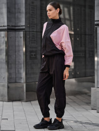 Damski dres Staff retro black & pink oversize