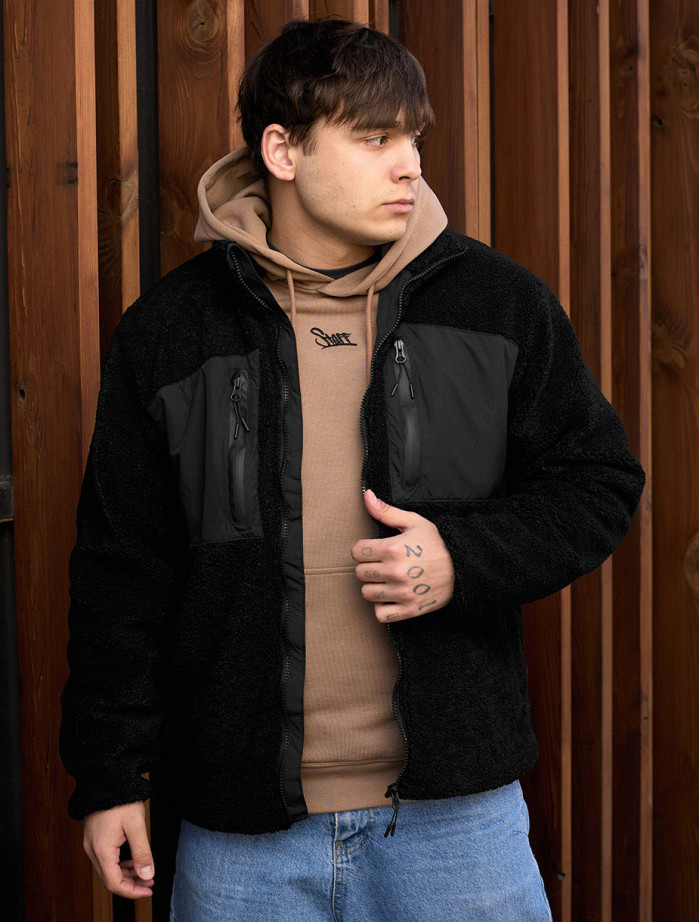 Kurtka futrzana Staff zelm black