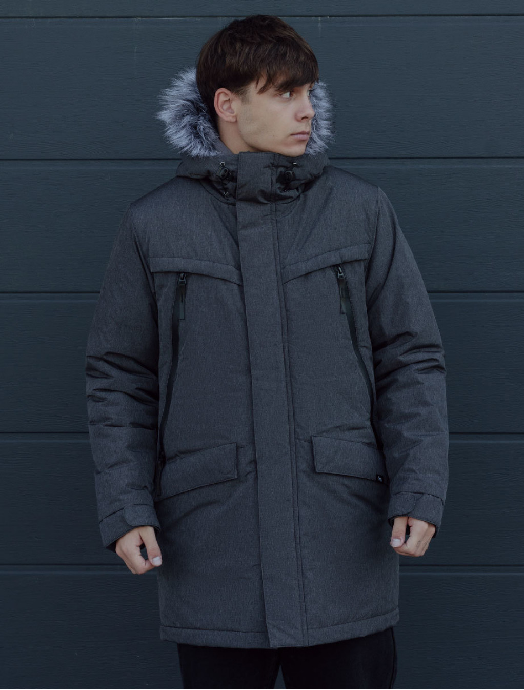 Parka zimowa Staff artika graphite