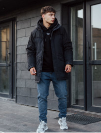 Zimowa parka Staff sta navy & black