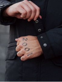 Zimowa parka Staff sta navy & black