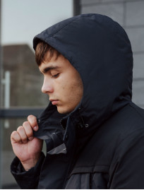 Zimowa parka Staff sta navy & black