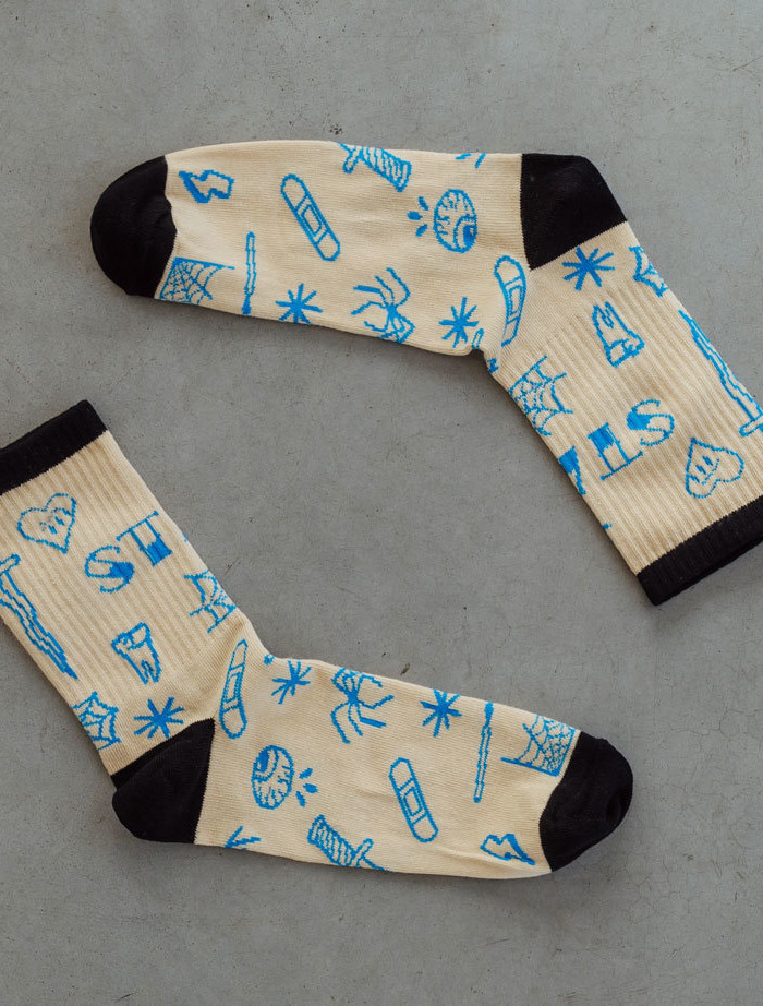 Skarpety Staff prints