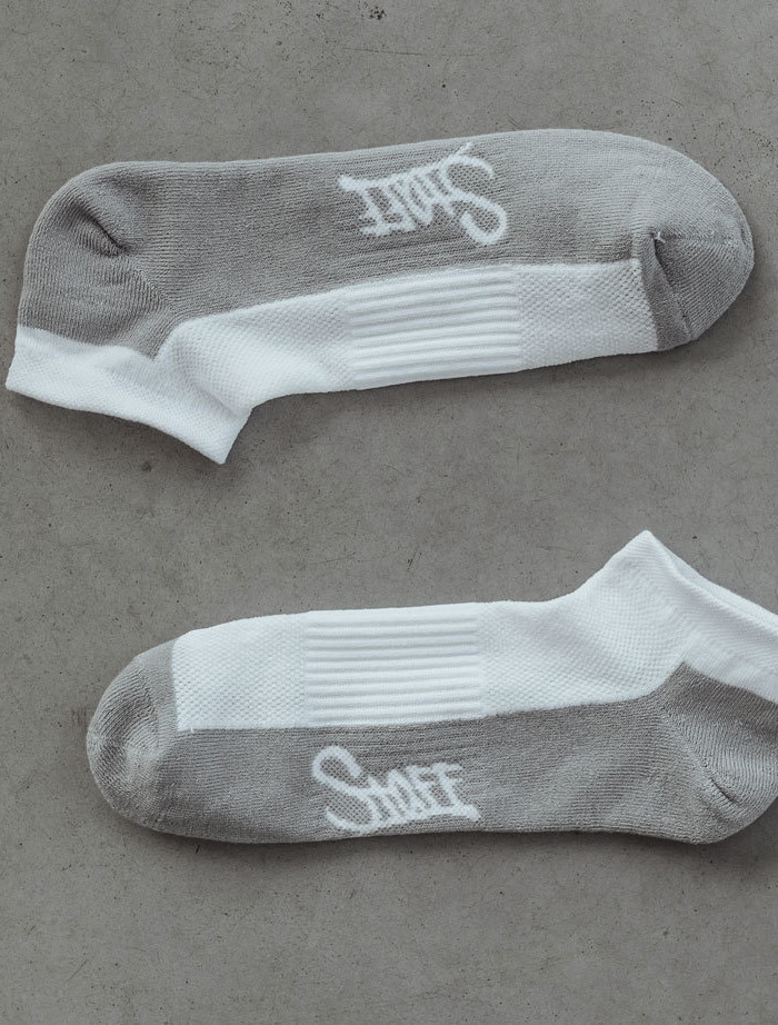 Skarpety Staff gray & white