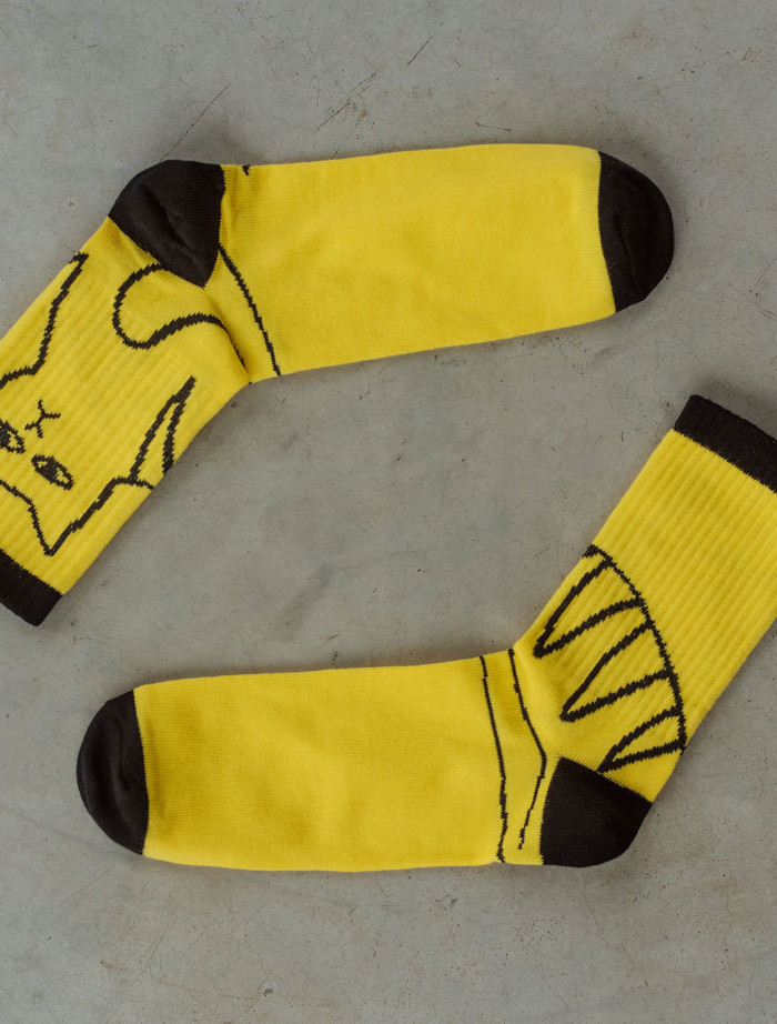 Skarpety Staff black & yellow cats