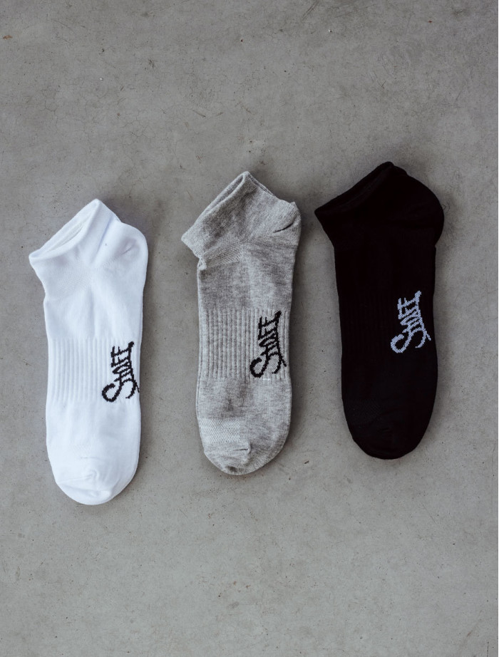 Skarpety Staff gray/black/white