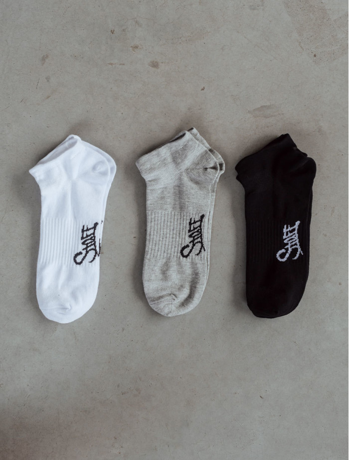 Skarpety Staff black/gray/white 