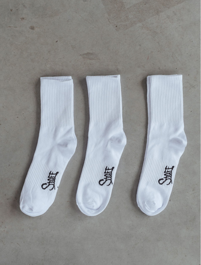 Skarpety Staff white