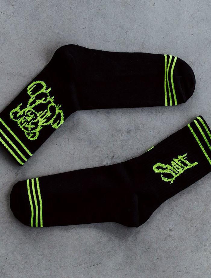 Skarpety Staff logo & bear